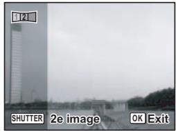 PENTAX OPTIO V20 - Appuyez sur le déclencheur à fond. - 1