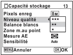 PENTAX OPTIO V20 - Appuyez sur le bouton de navigation (▶). - 1