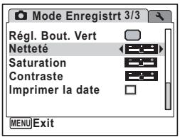 PENTAX OPTIO V20 - Réglage de la netteté (Netteté) - 2