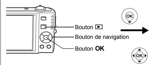 PENTAX OPTIO V20 - Sélection d'un filtre couleur ou du filtre extraction de couleur - 4