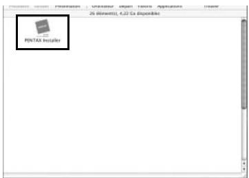 PENTAX PHOTO BROWSER 2.1 - Double-cliquez sur l'icône [PENTAX Installer]. - 1