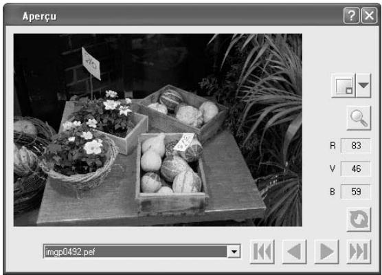 PENTAX PHOTO BROWSER 2.1 - Spécifiez le nom du fichier image RAW à afficher et cliquez sur le bouton [Ouvrir]. - 1