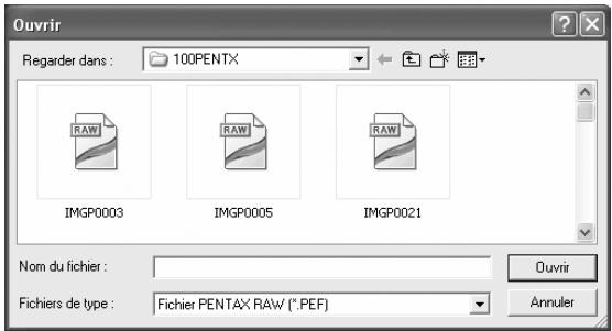 PENTAX PHOTO BROWSER 2.1 - Cliquez sur le bouton de la fenêtre du logiciel PENTAX PHOTO Laboratory 2.1. - 1