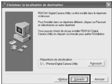 PENTAX PHOTO BROWSER 2.1 - Sélectionnez la langue sur l'écran qui apparaît. - 5