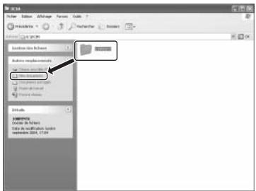 PENTAX PHOTO BROWSER 2.1 - Faites glisser le dossier [XXXPENTX] dans le dossier de votre choix, comme le bureau ou le dossier [Mes documents]. - 1