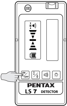 PENTAX PLP-700 - [Touche Marche/Arrêt (ON/OFF)] - 1