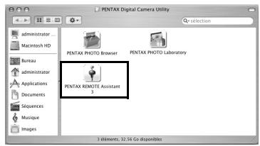 PENTAX REMOTE ASSISTANT - Sous Macintosh - 1