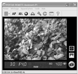 PENTAX REMOTE ASSISTANT - Mémorisation des fonctions - 2