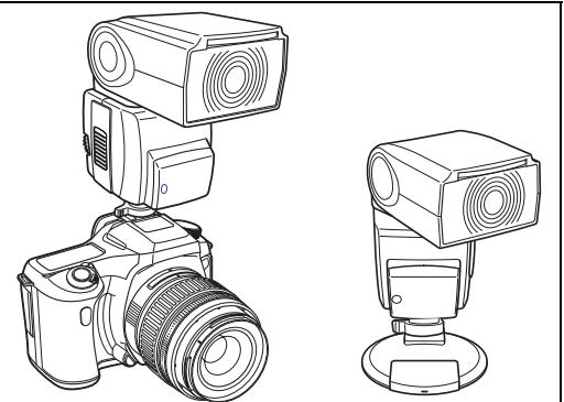PENTAX AF 540 FGZ - Utilisation d'un AF540FGZ monté sur l'appareil et d'un flash dissocié comme flashes principaux - 1