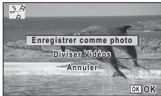 Enregistrer comme photo Diviser Vidéos - Annuler OK OK