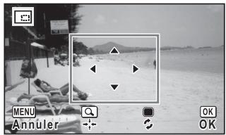 PENTAX LS465 - Choix de la zone de recadrage. - 1