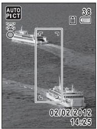 PENTAX OPTIO VS20 - Confirmez le sujet et les paramètres de la prise de vue sur l'écran. - 4