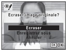 Ecraser image originale? Ecraser Enregistrer sous Annuler OK OK