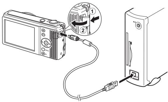 PENTAX OPTIO VS20 - Connector l'appareil photo et votre ordinateur - 1