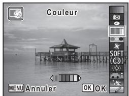 Couleur MENU Annuler OK OK