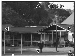 PENTAX OPTIO VS20 - Options disponibles quand l'image est agrandie - 1
