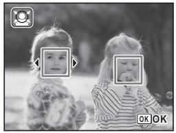 PENTAX OPTIO VS20 - Traiter les images pour faire apparaître les visages plus petits - 2