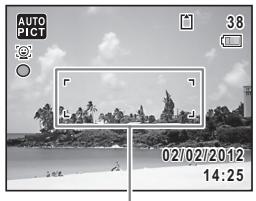 PENTAX OPTIO VS20 - Confirmez le sujet et les paramètres de la prise de vue sur l'écran. - 1