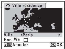 Ville résidence Ville Hor. Été □ MENU Annuler OK OK