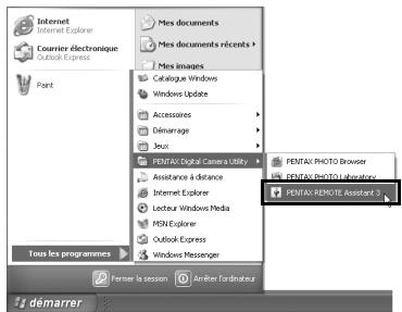 PENTAX REMOTE ASSISTANT 3 - Sous Windows - 1