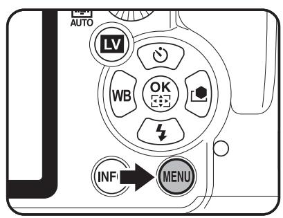 AUTO LV WB OK INF MENU