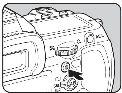 PENTAX K5 - Appuyez sur le bouton Ⓞ. - 1