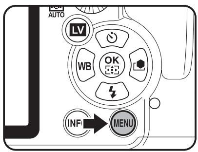 AUTO LV WB OK INF MENU