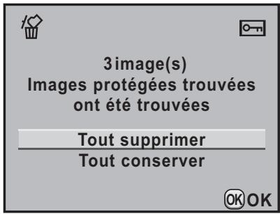 3 image(s) Images protégées trouvées ont été trouvées Tout supprimer Tout conserver