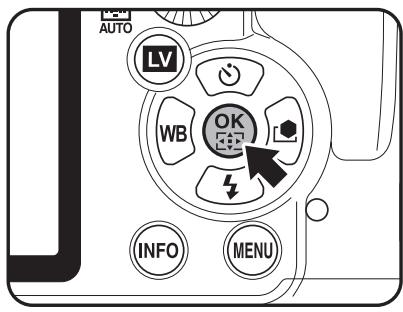 AUTO LV WB OK INFO MENU