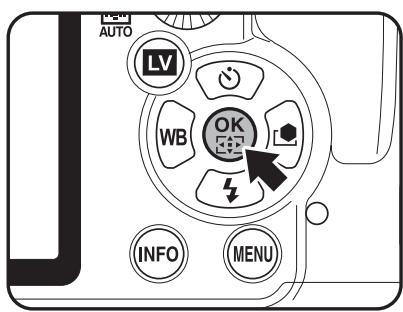 AUTO LV WB OK INFO MENU
