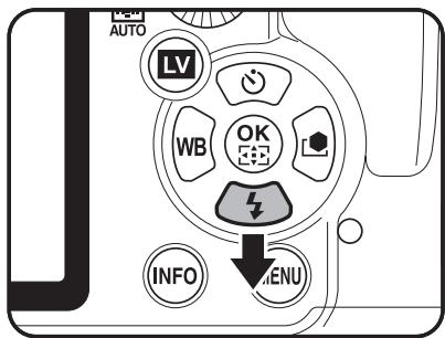 AUTO LV WB OK INFO MENU