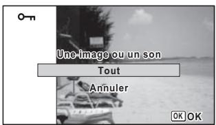 Une-image ou un son Tout Annuler OK OK