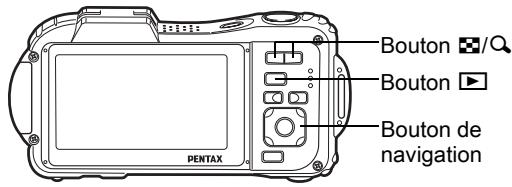 Bouton Bouton Bouton de navigation PENTAX