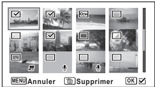 MENU Annuler Supprimer OK