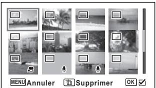 MENU Annuler Supprimer OK