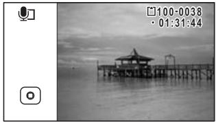 PENTAX WG1 - Enregistrement d'un mémo vocal - 2