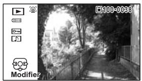 PENTAX WG1 - Affichage en mode ▶ - 2