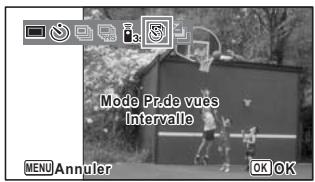 Mode Pode vues Intervalle MENU Annuler OK OK