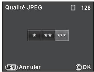 PENTAX K-50, K50, K50, K50, K50, K50, K50 - Appuyez sur le bouton OK. - 2