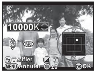 PENTAX K-50, K50, K50, K50, K50, K50, K50 - Réglage de la balance des blancs à l'aide de la température de couleur - 1