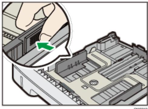 RICOH AFICIO SP3510SF - Ziehen Sie das Magazin 1 vorsichtig mit beiden Händen heraus. - 2