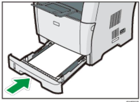 RICOH AFICIO SP3510SF - Ziehen Sie das Magazin 1 vorsichtig mit beiden Händen heraus. - 10