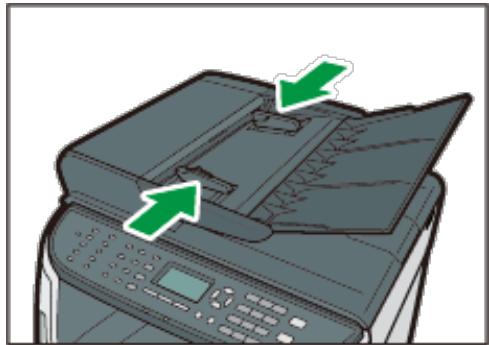 RICOH AFICIO SP3510SF - Passen Sie die Führungsschienen entsprechend dem Vorlagenformat an. - 1