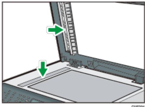 RICOH AFICIO SP3510SF - Reinigen des ARDF oder ADF - 1