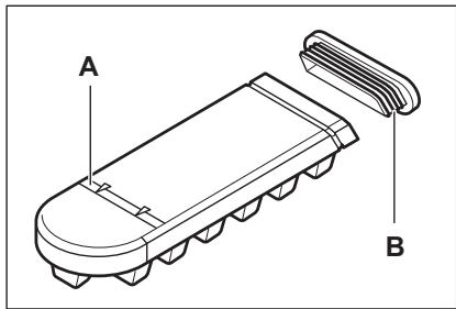 ELECTROLUX EC3340AOW - Ice cube making - 1