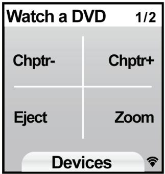 LOGITECH HARMONY 700 - Activities - 1