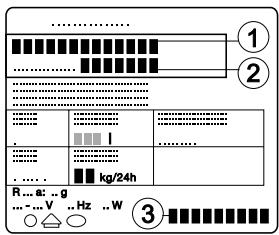 LIEBHERR IKP 1750 - Plaquette signalétique et S.A.V. - 2