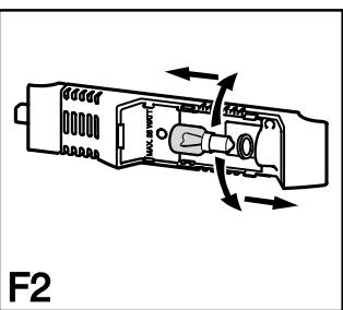 LIEBHERR IKS 2420 - Remplacement de l'ampoule : - 2