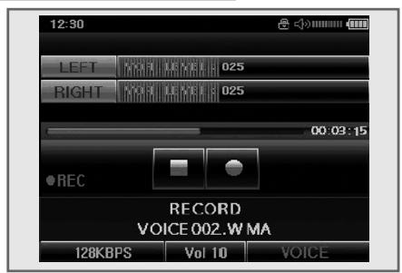 GRUNDIG MPIXX 8800 - Enregistrement VOR (voice operated recording) - 1