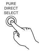 DENON DVD-A1XV - UTILISATION DU MODE PURE DIRECT - 9